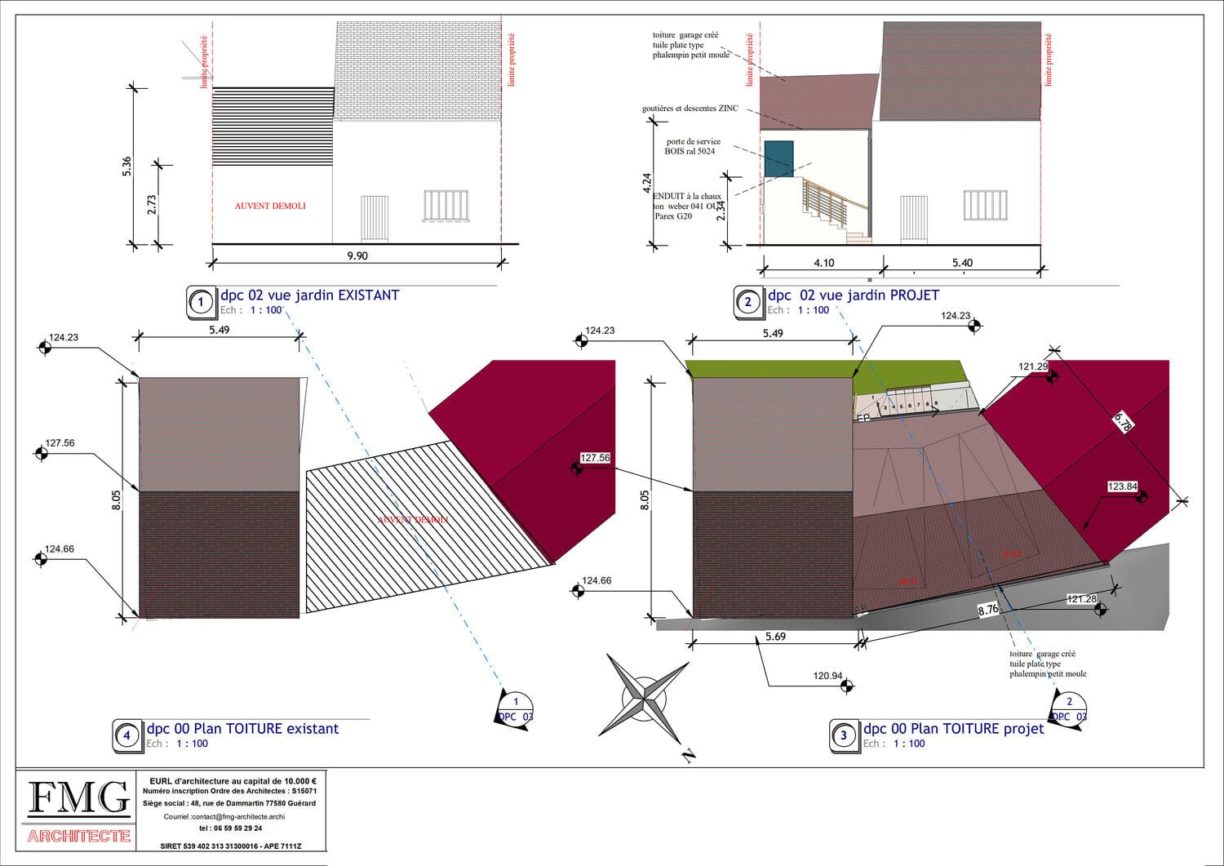 Plan de rénovation à Guérard -01