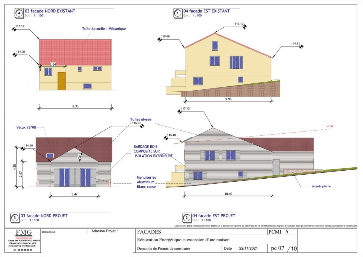 Plan extension a Guerard