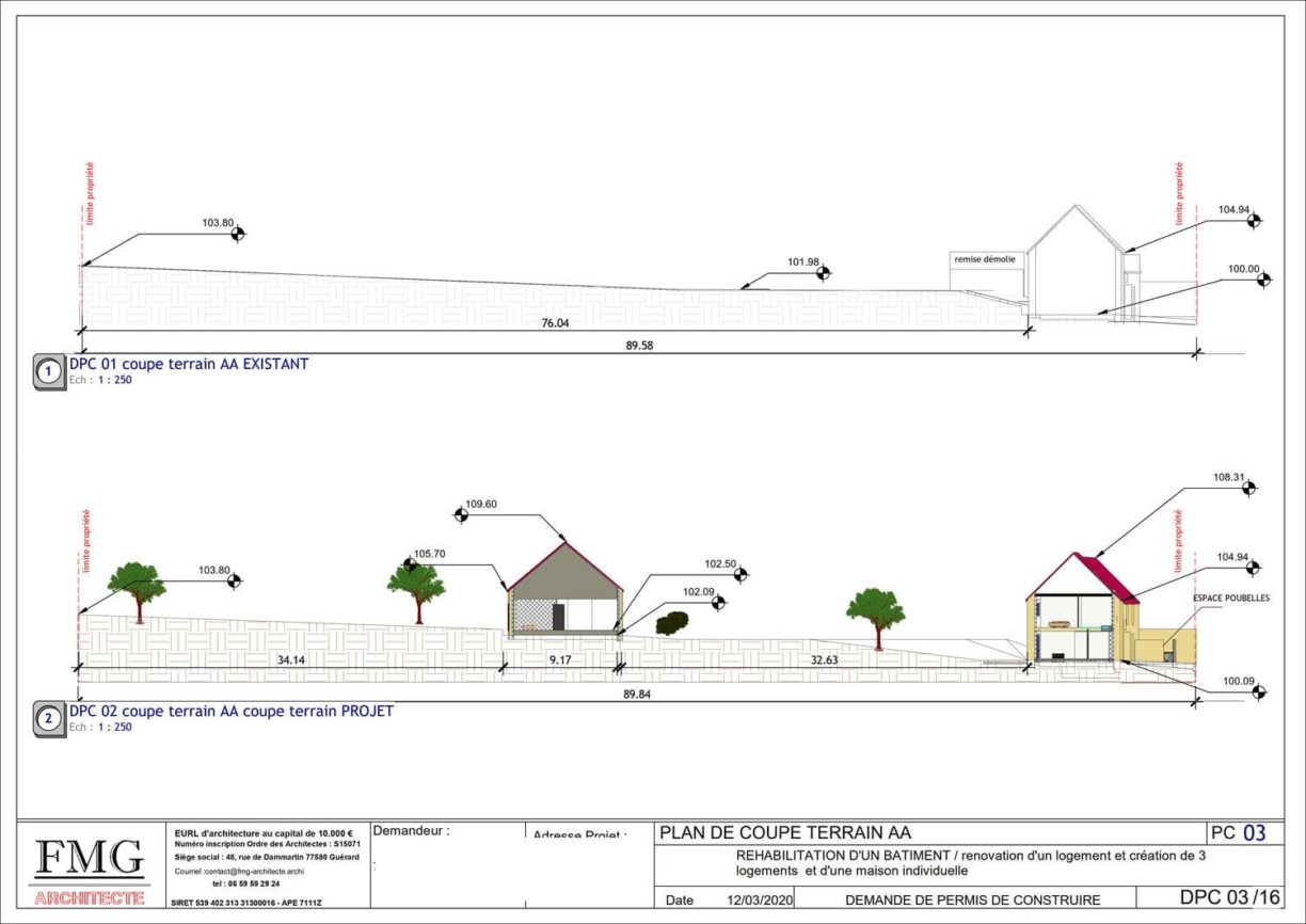 Plan AMENAGEMENT ET TRANSFORMATION A LA NOUE