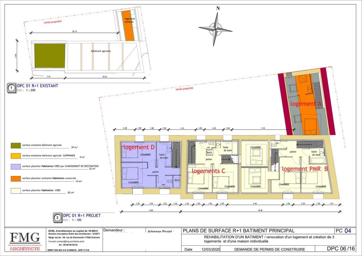 Plan AMENAGEMENT ET TRANSFORMATION A LA NOUE