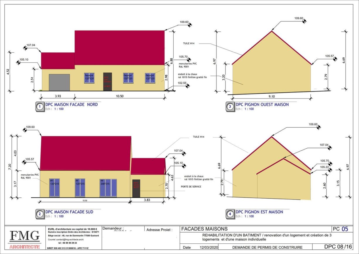 Plan AMENAGEMENT ET TRANSFORMATION A LA NOUE