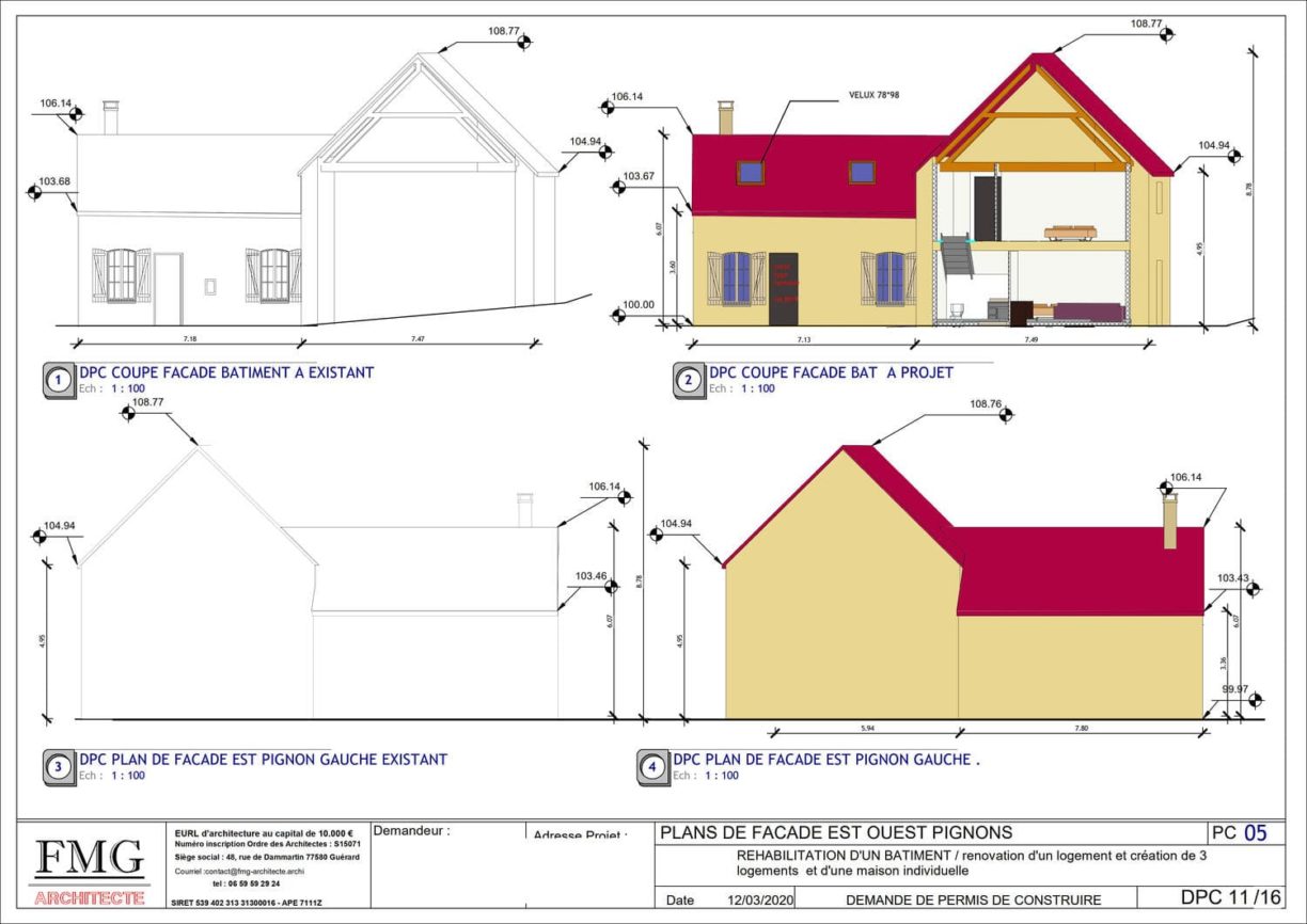 Plan AMENAGEMENT ET TRANSFORMATION A LA NOUE