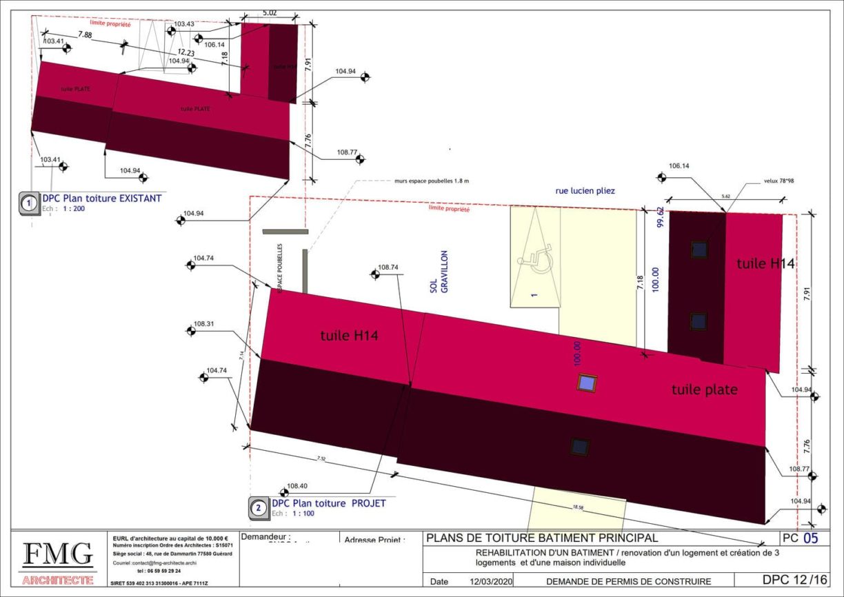 Plan AMENAGEMENT ET TRANSFORMATION A LA NOUE