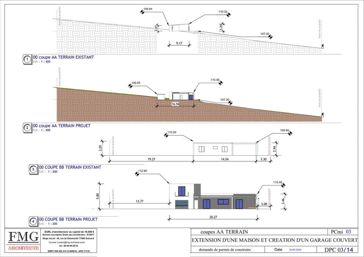 Plan EXTENSION A POMMEUSE 01