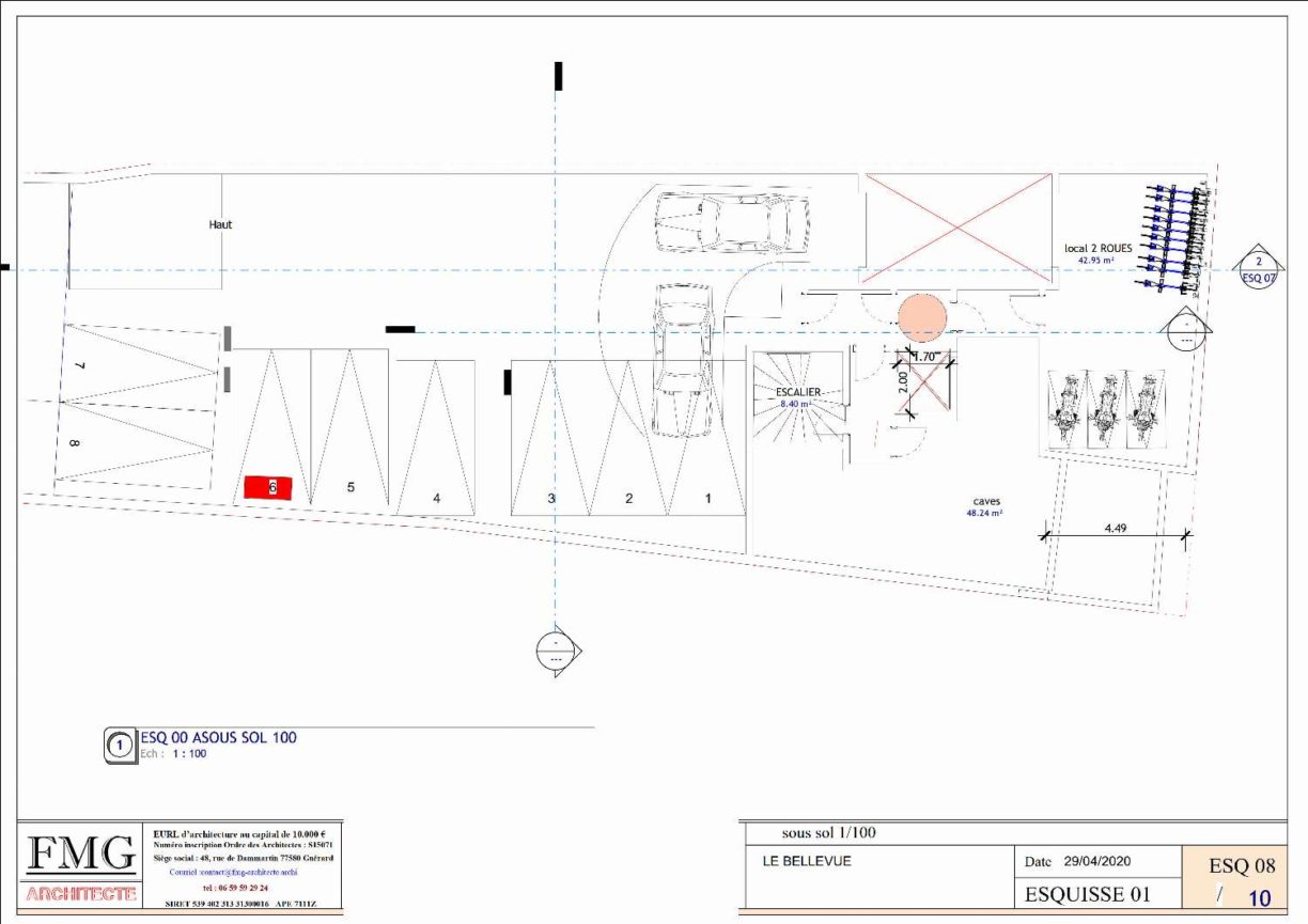 IMMEUBLE Arpajon - Plan Sous Sol